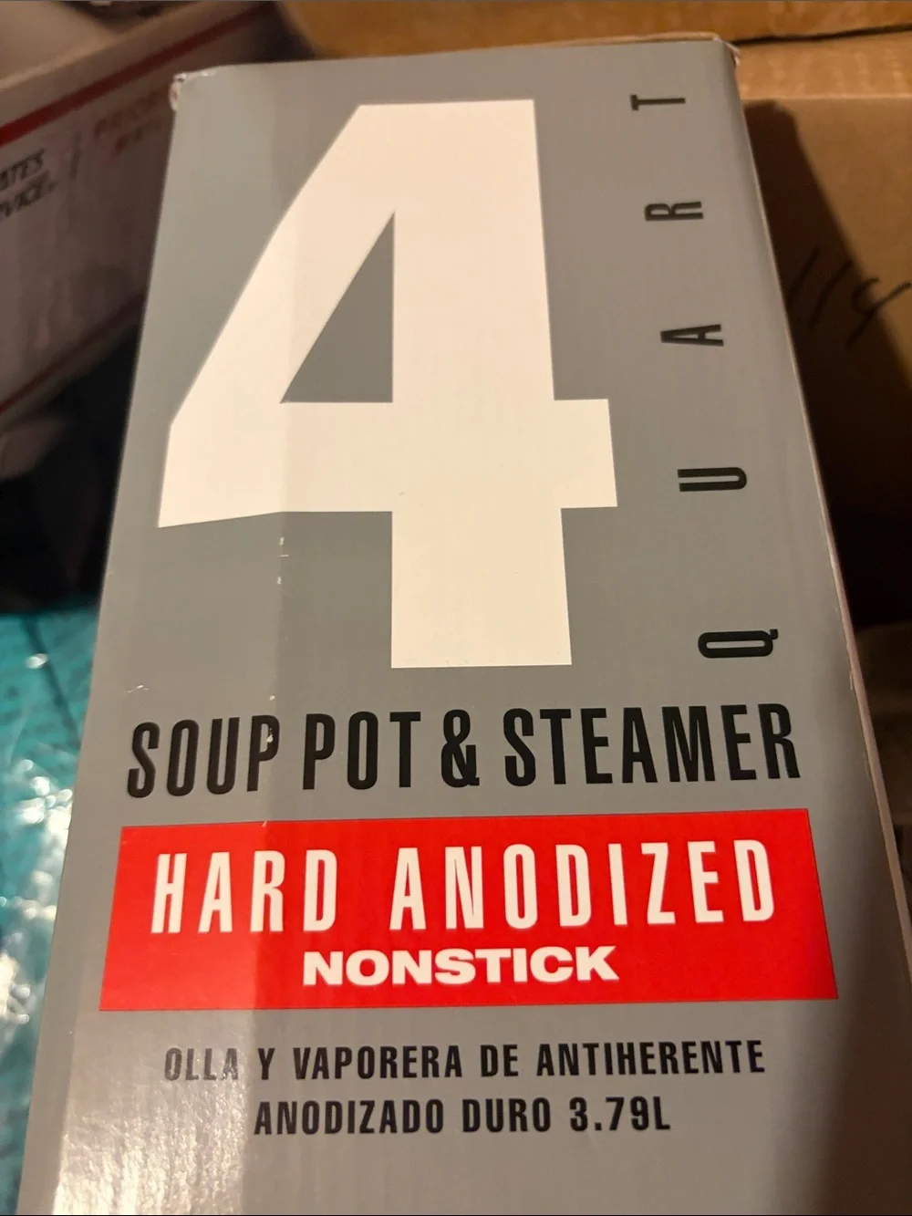 Tools of the Trade Hard Anodized Nonstick Soup Pot & Steamer 4 Qt